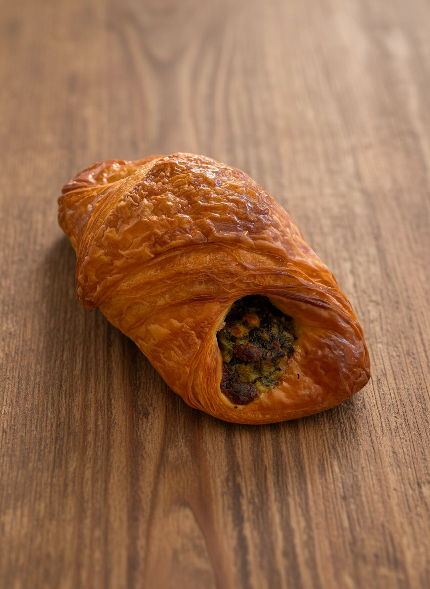 Spinach and feta turnover