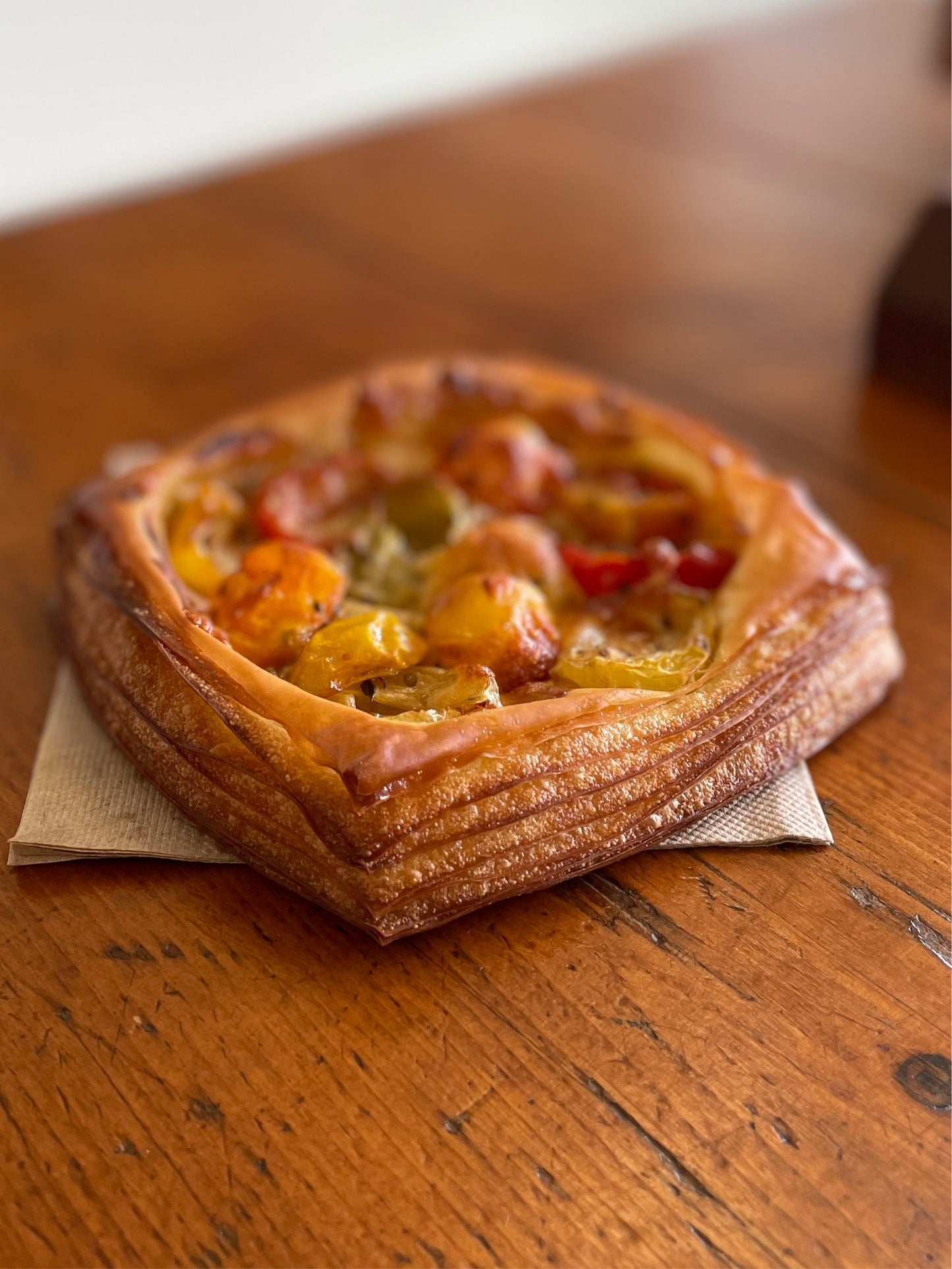 Cherry tomatoes tart --- AVAILABLE AFTER 10AM ONLY
